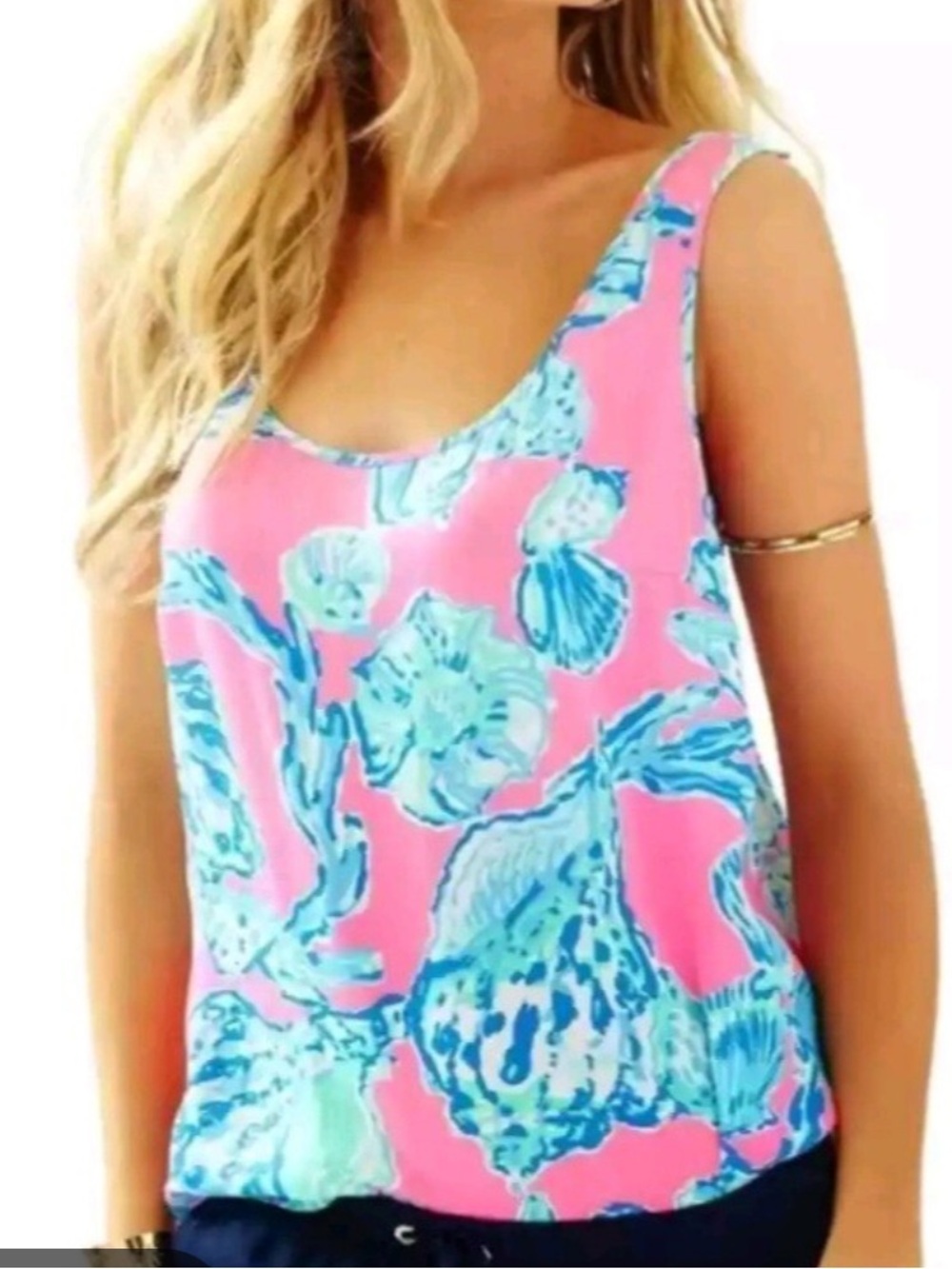 Lilly Pulitzer seashell top small
